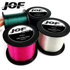 JOF нейлоновая рыболовная леска 1000 м 3,4-анг. Фунт., однонитевая леска из японского материала, рыболовная леска для соленой и пресной воды