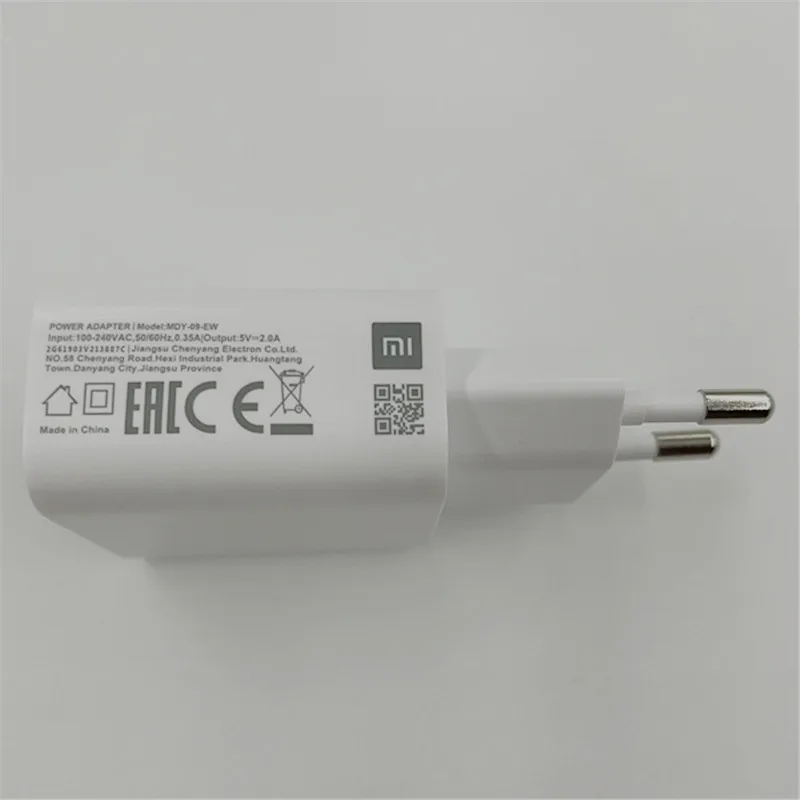 10 Вт XIAOMI Оригинальное 5V2A QC2.0 EU USB настенное зарядное устройство адаптер