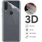 5 шт.лот прозрачная 3D задняя пленка из углеродного волокна для Motorola Moto E5 E6 G8 G7 Plus матовая защитная пленка для экрана на Moto One Vision Z2 Play