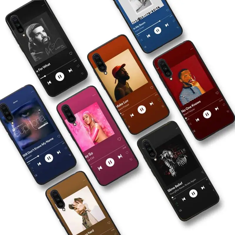 

Aesthetics Songs Lyrics Aesthetic Phone Case For Xiaomi mi9 mi8 F1 9SE 10lite note10lite Mi8lite xiaomi mi5x