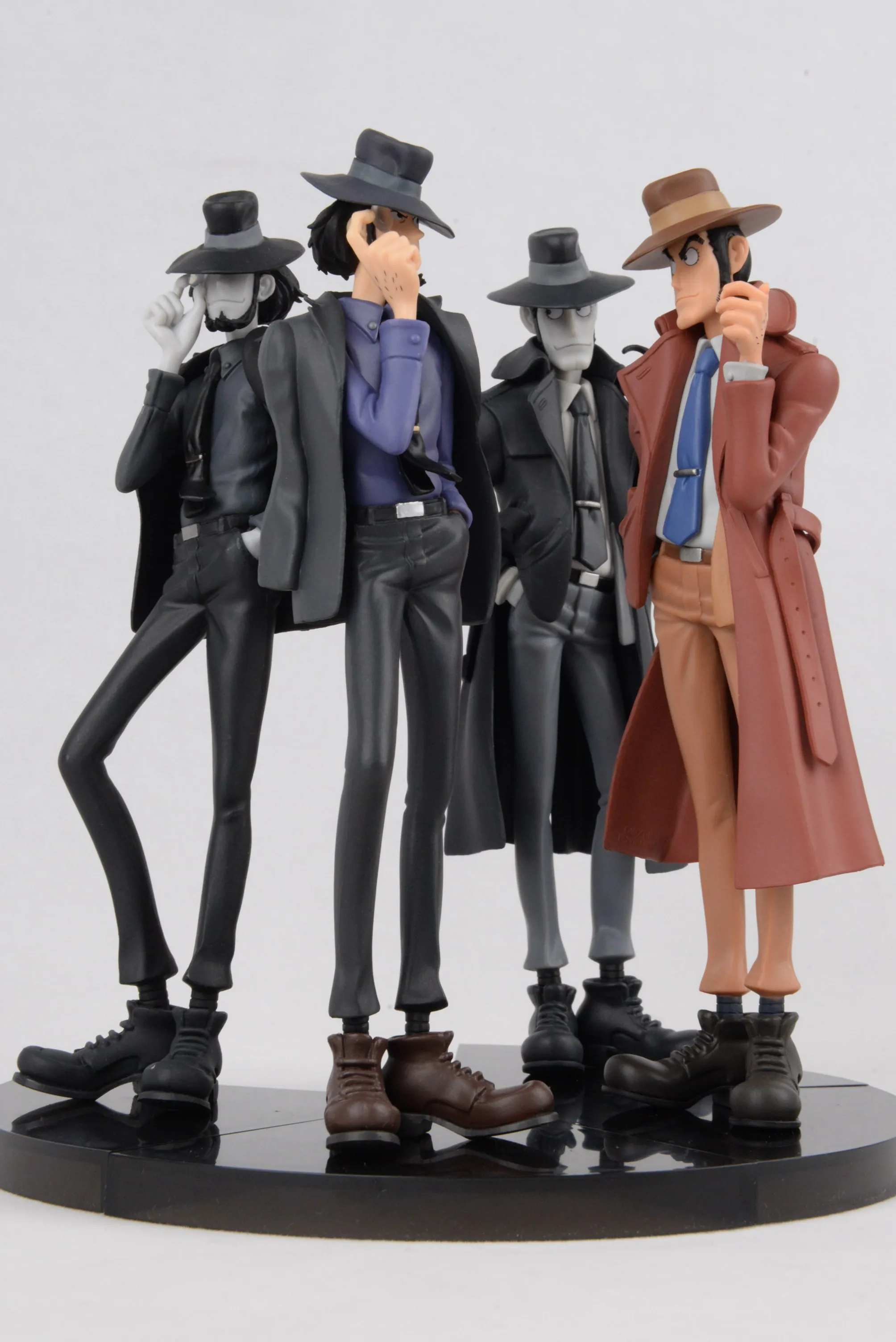 Японская Оригинальная фигурка аниме Lupin III Rupan Sansei Zenigata Koichi/Ishikawa Goemon/Jigen Daisuke экшн