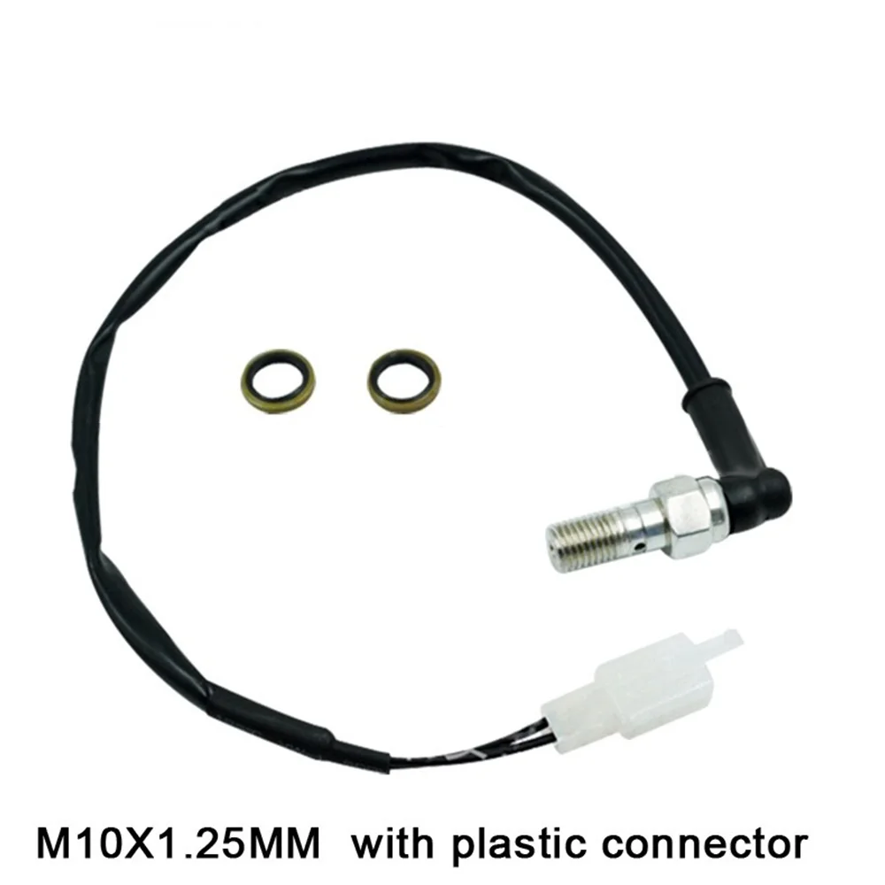 

1pcs Universal Motorcycle Hydraulic Brake Pressure Rear Light Switch M10x1.25mm Hydraulic Brake Switch Motorcycle Accessories
