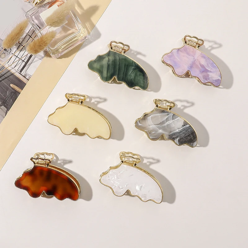 

Exquisite Stylish Simple All-matched Hair Accessories Elegant Ins Style Shark Butterfly Clip Temperament Unique Alloy Hair Clip