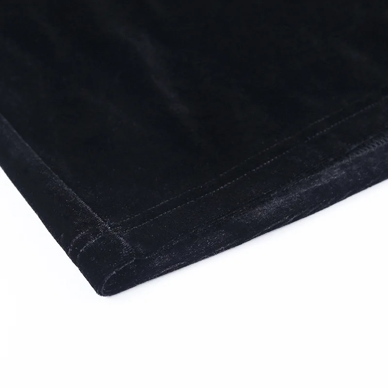 

BacklakeGirls New Fashion Sexy Fashion Women Velet Dress Ladies Sleeveless Black Velour Short Cocktail Dress Vestidos De Coctel