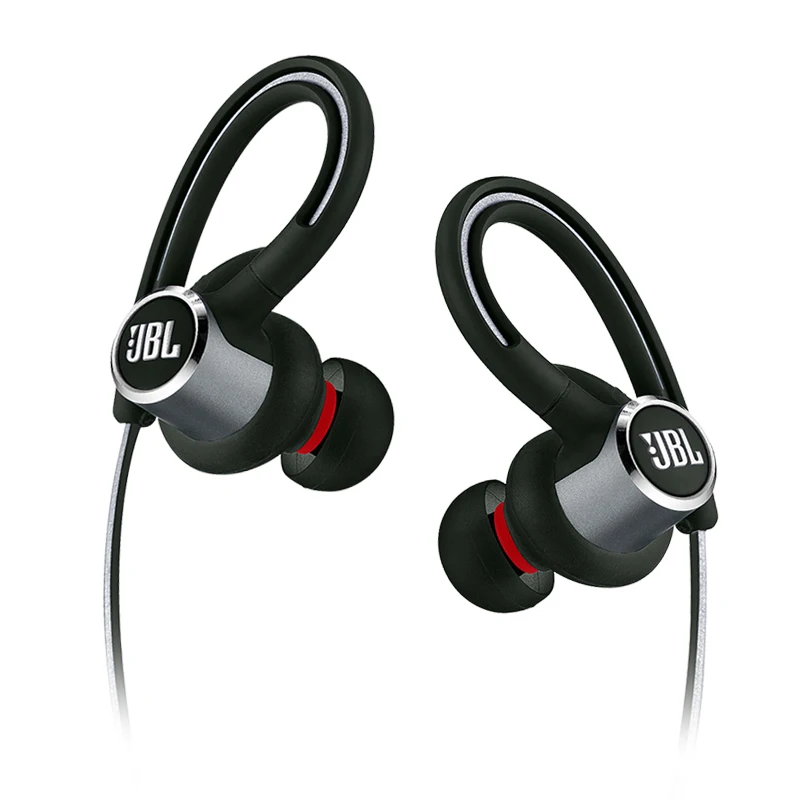 Black JBL Reflect Contour 2 беспроводные Bluetooth спортивные наушники с 3 кнопками дистанционного управления и микрофоном 5,8 мм Динамический драйвер в ухо наушники - Цвет: Black
