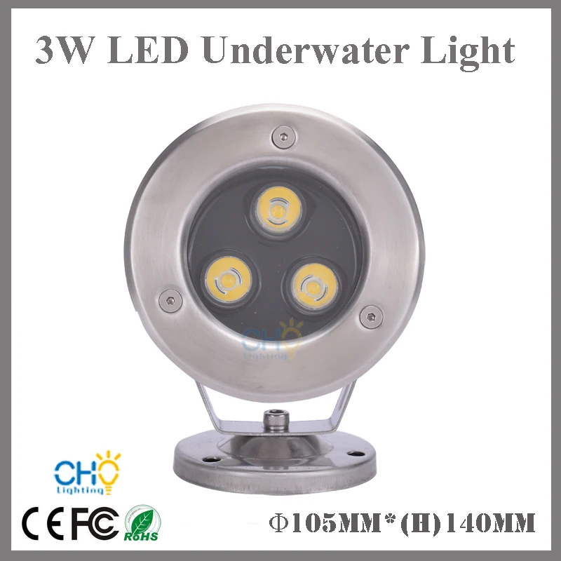 Оптовая продажа 2 шт./лот 12В/24В светодиодный подводный свет 3 Вт фонтанная ЛАМПА IP68