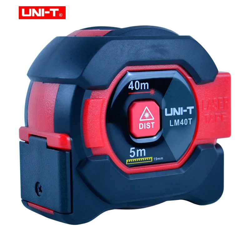 UNI T LM40T 40M 2 in 1Laser Tape измерение лазерный дальномер инфракрасный измеритель