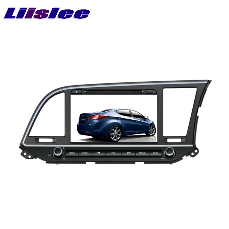 Для HYUNDAI Elantra Avante RHD 2016 ~ 2017 LiisLee Мультимедиа ТВ DVD GPS аудио Hi Fi Радио Стерео