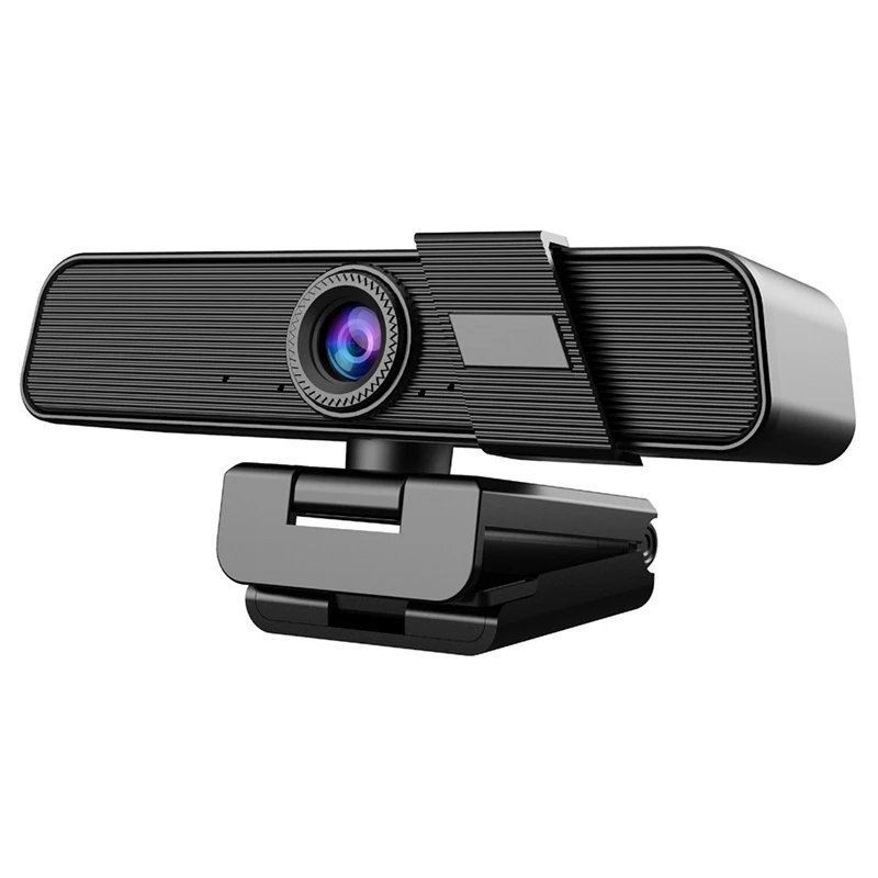 

2K HD Camera USB Dual Microphone Live Webcam 4 Million Pixel 4X Electronic Zoom Camera