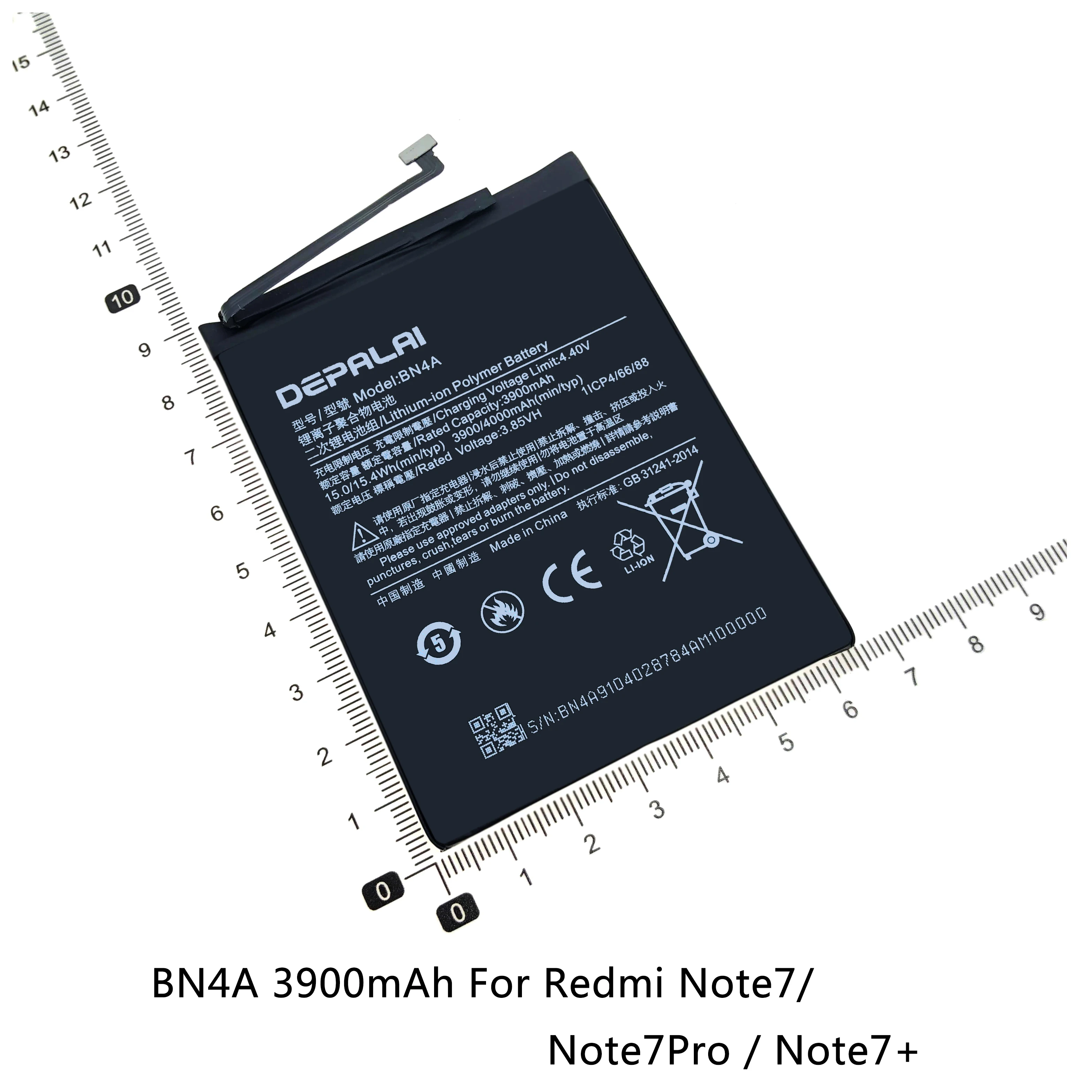 Высококачественная батарея BM46 BM47 BN37 BN3A BN4A для Redmi Note 3 Pro 3X 3S 4X 3Pro mini3 6 6A GO Note7 Note7Pro +