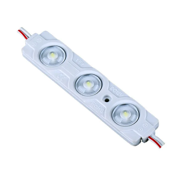 

200pcs/lot High brightness DC12V SMD5730/5630 1.5W/pcs IP65 injection led Module with lens,Good heat dissipation free shipping