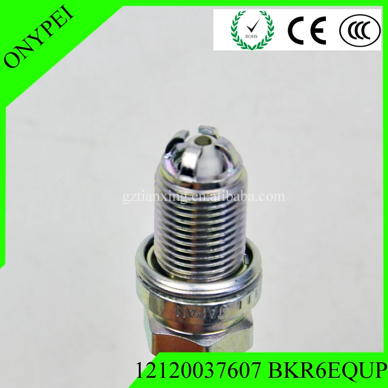 (6 шт.) 12120037607 BKR6EQUP платиновая Свеча зажигания для BMW Porsche Volvo Cadillac 12120141871 12129071003|plug|plug