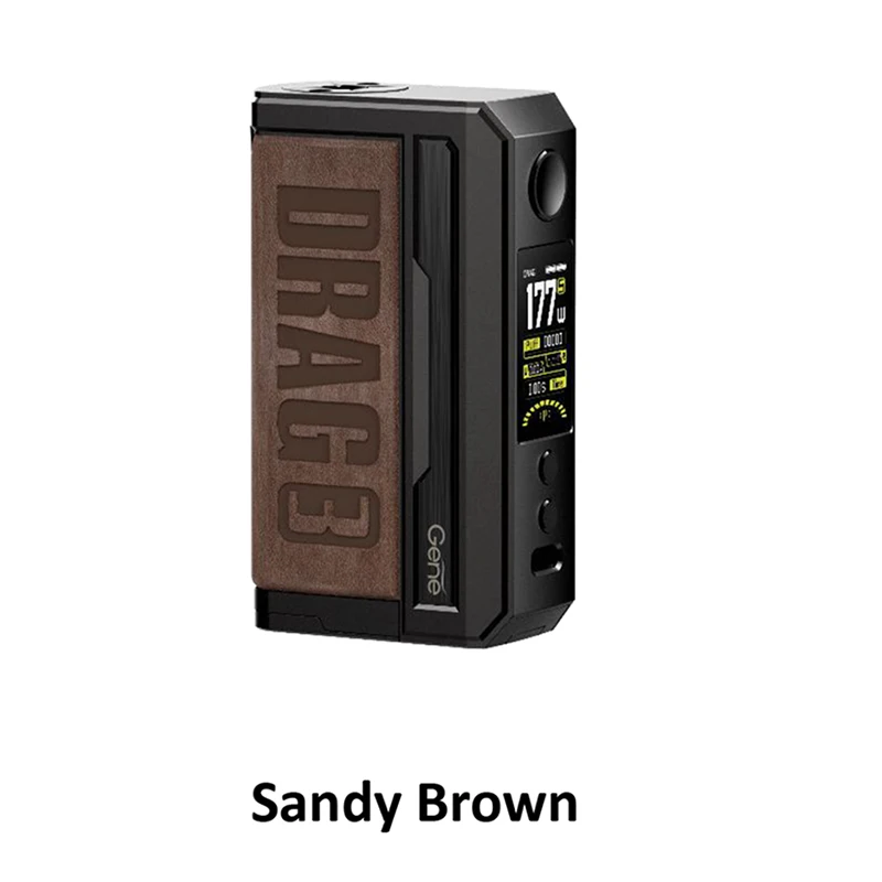 Оригинальный бокс мод Voopoo DRAG 3 TC 177 Вт вейп с поддержкой TPP Pnp картридж подставкой