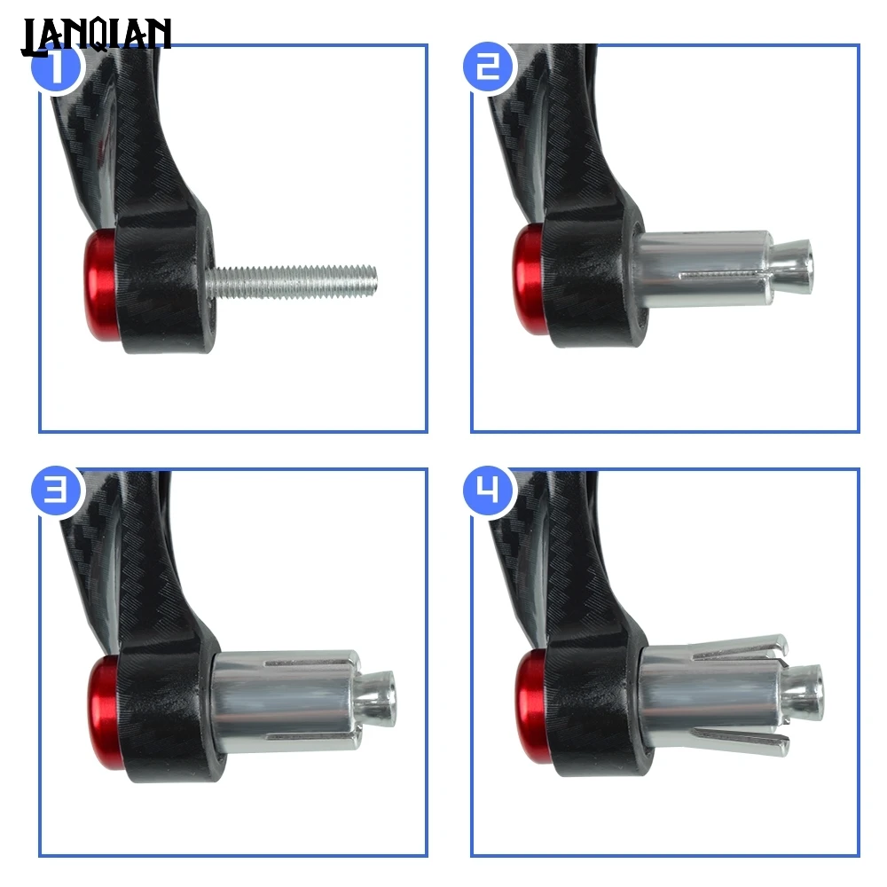

For Honda CB1300 Motorcycle Handlebar Grips Guard Brake Clutch Levers Guard Protector CB1300 ABS 2003-2010 CB1300 X4 SC38 Parts