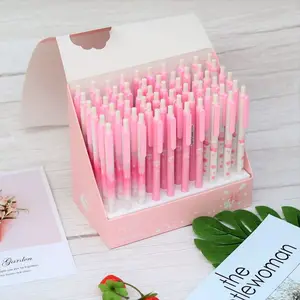 Пластиковый механический карандаш 4 шт.лот в виде розового цветка вишни, простой свежий автоматический карандаш для школьных принадлежностей, кавайные канцелярские принадлежности