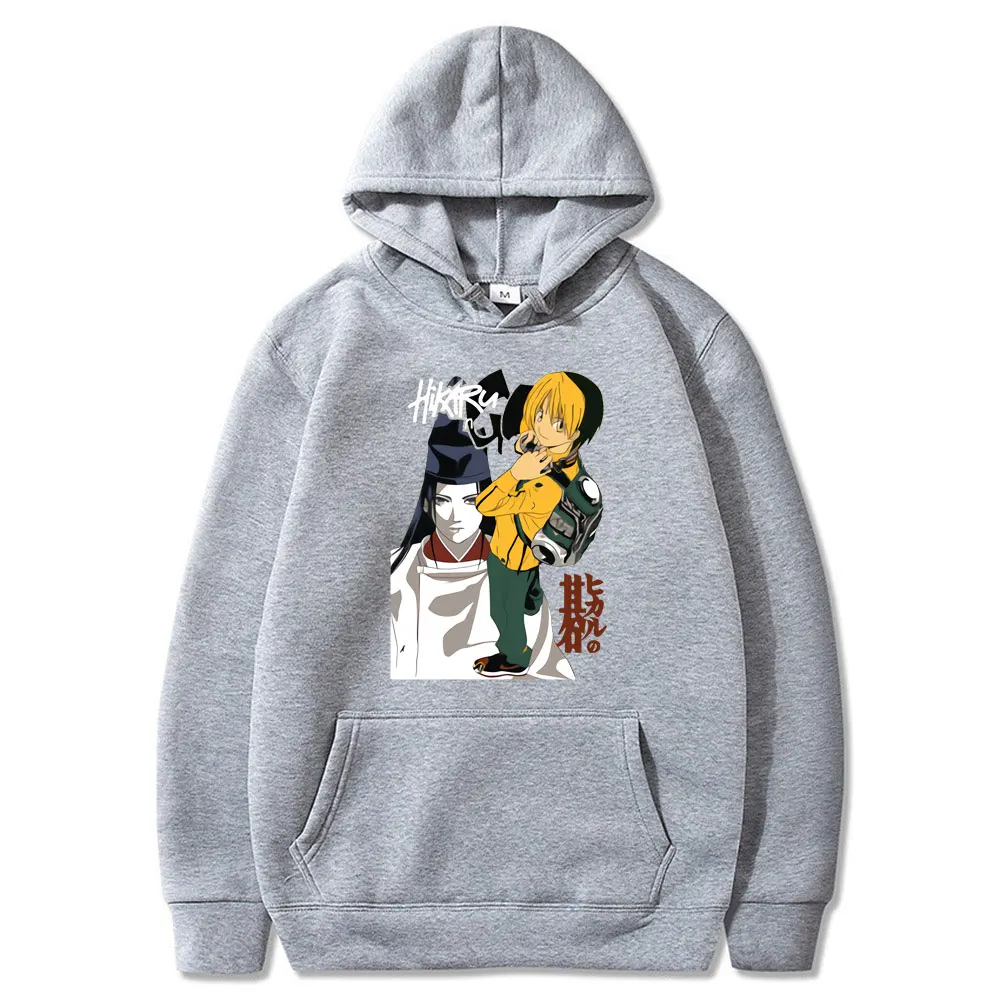 

Hikaru No Go Japanese Anime Funny Printed Fleece Hoodies 2020 Winter Japan Style Hip Hop Harajuku Casual Sweatshirts Streetwear