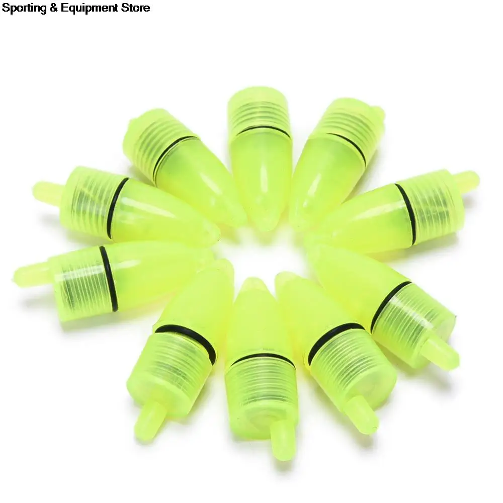 10 шт. наконечник для горячей удочки светодиодный светильник кольцо ночного укуса