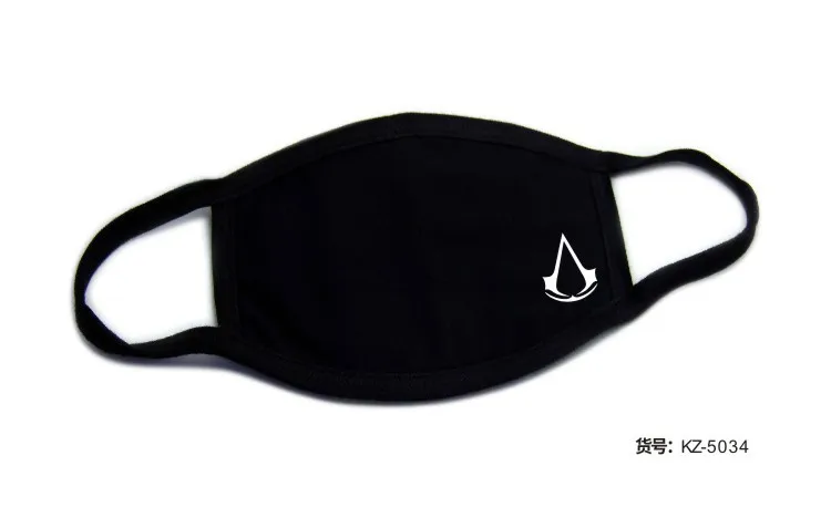 Assassin's Creed mask night lighting men's and women's autumn and winter animation game Tide cotton