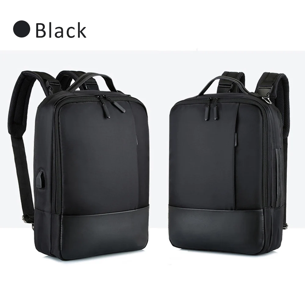 15,6 дюймов рюкзаки для ноутбука мужские рюкзаки бизнес ноутбук Mochila водонепроницаемый рюкзак usb зарядка сумки дорожные сумки