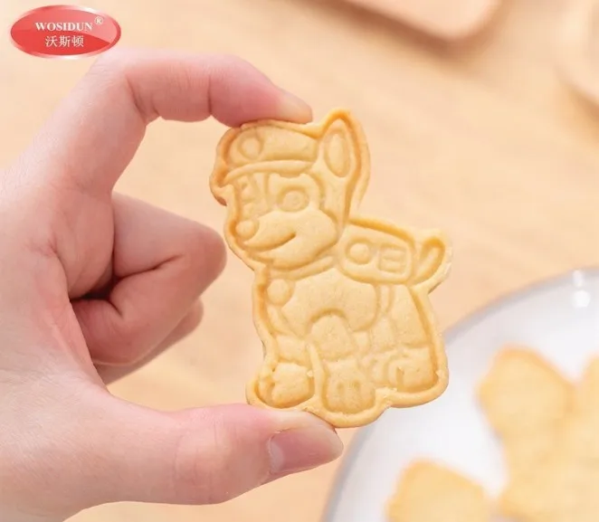 6 шт./компл. лай собак пластиковый Плунжер для сахарной мастики набор печенья