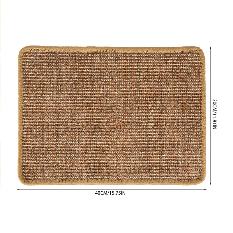 

Cat Scratch Mat Natural Sisal Cats Scratcher Kitten Path Climbing Tree Chair Table Mat Furniture Protector Matter Pets Game