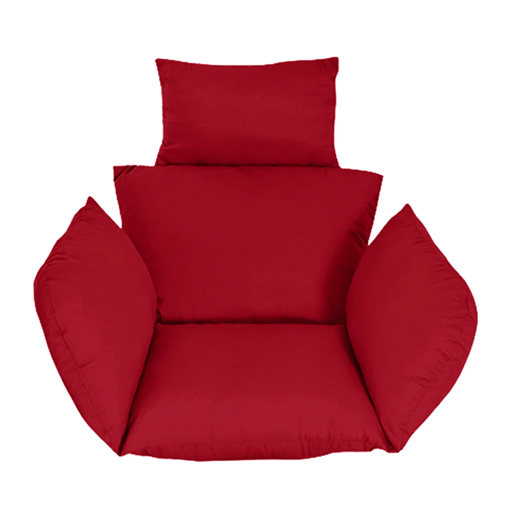 Утолщенная подвесная корзина подушка для сиденья подвесное кресло дома сада