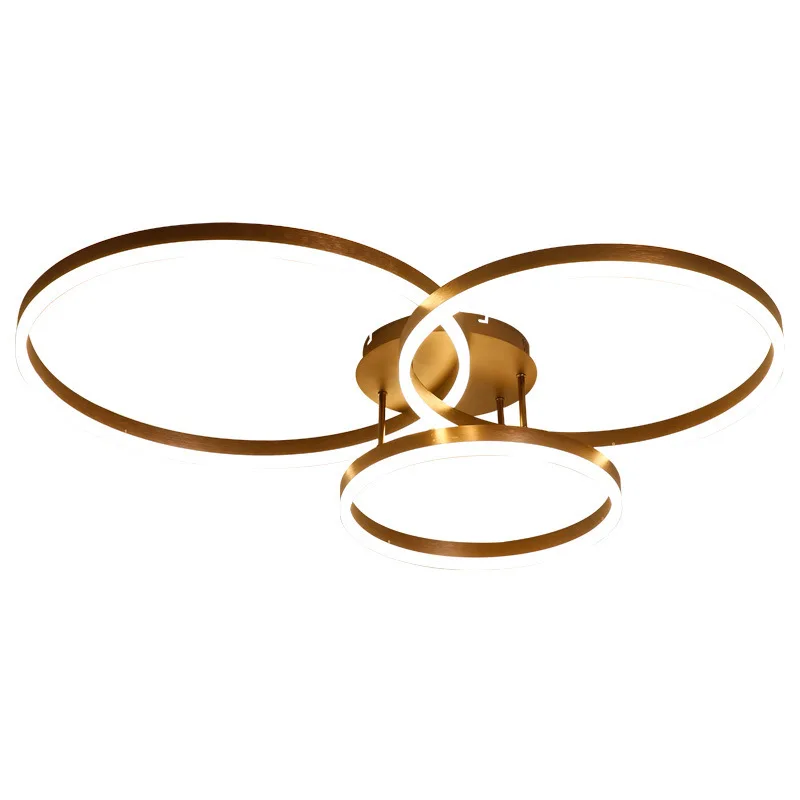 

Led Ceiling Lamp Creative Round Bedroom Study Lamp Simple Modern Lamp 2019 japan living room decoration AC85-265V luminaria