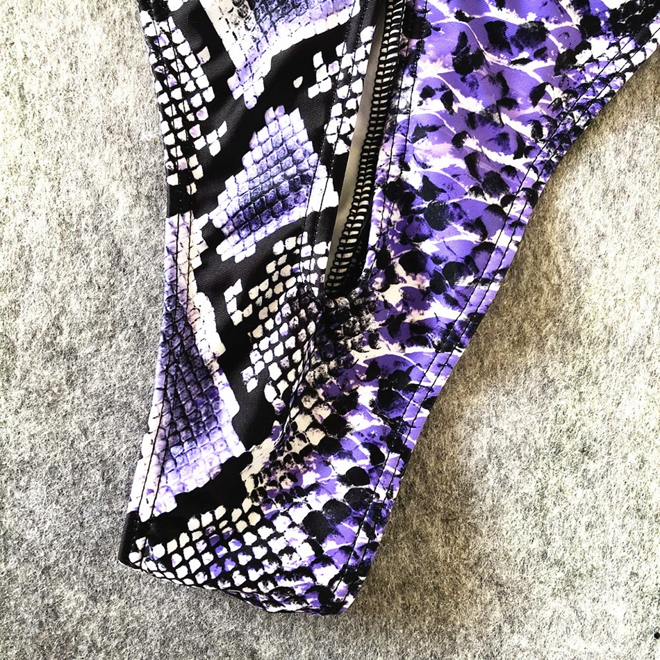 Сексуальные стринги трикини купальный костюм Женская Слитная одежда для