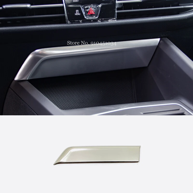 

LHD For VW Volkswagen Golf 8 MK8 2020 2021 Car Accessories Stainless Silvery Car front Small air outlet Decoration Cover Trim