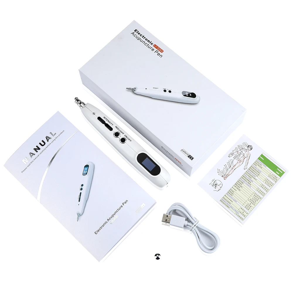 Меридиан Массажная ручка электронный акупунктурный точечный массажер