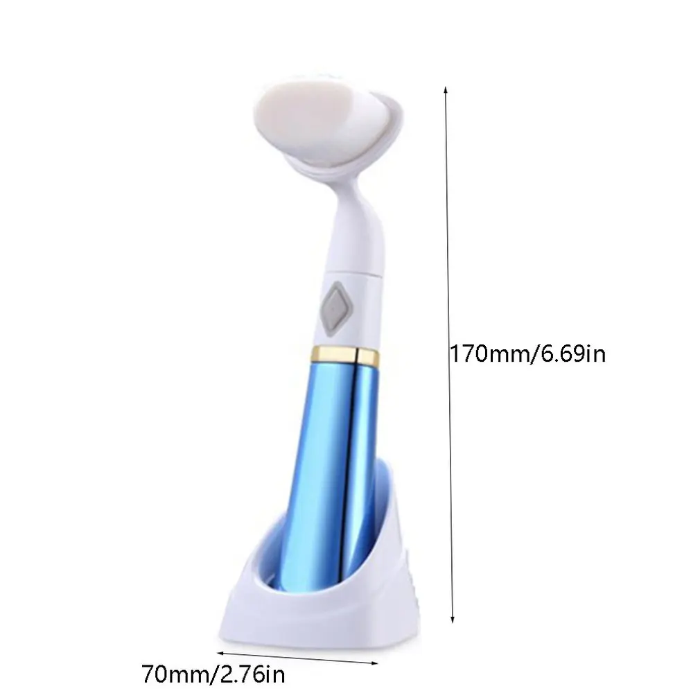 

Wash Machine Electric Facial Wash Brush Portable Cleansing Instrument Wash Artifact Head Pore Cleaner