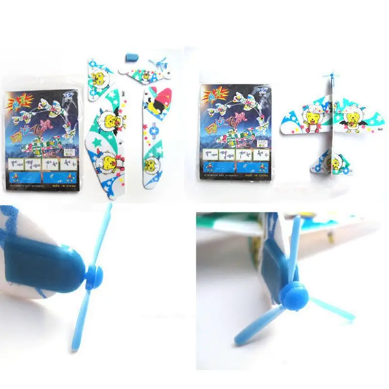 

24 Pcs Manual Foam Flying Glider Fun Throwing Kids Toys Party Favors Stocking Stuffer Goody Bag Fillers T8ND