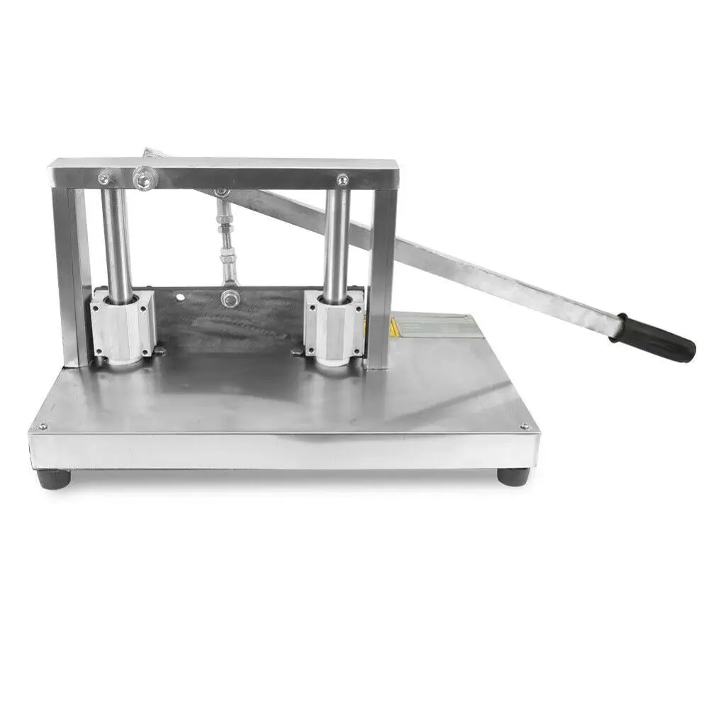 M&aacute;quina comercial para cortar huesos, cortadora de carne congelada, Trotter Manual para picar carne, varillas-1