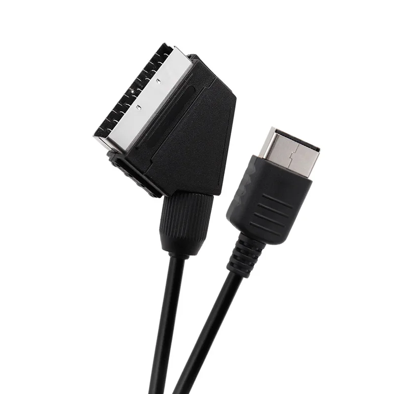 100 Pcs1.8m/6ft VGA RCA аудио кабель RGB Scart для SEGA Dreamcast постоянного тока высокое качество