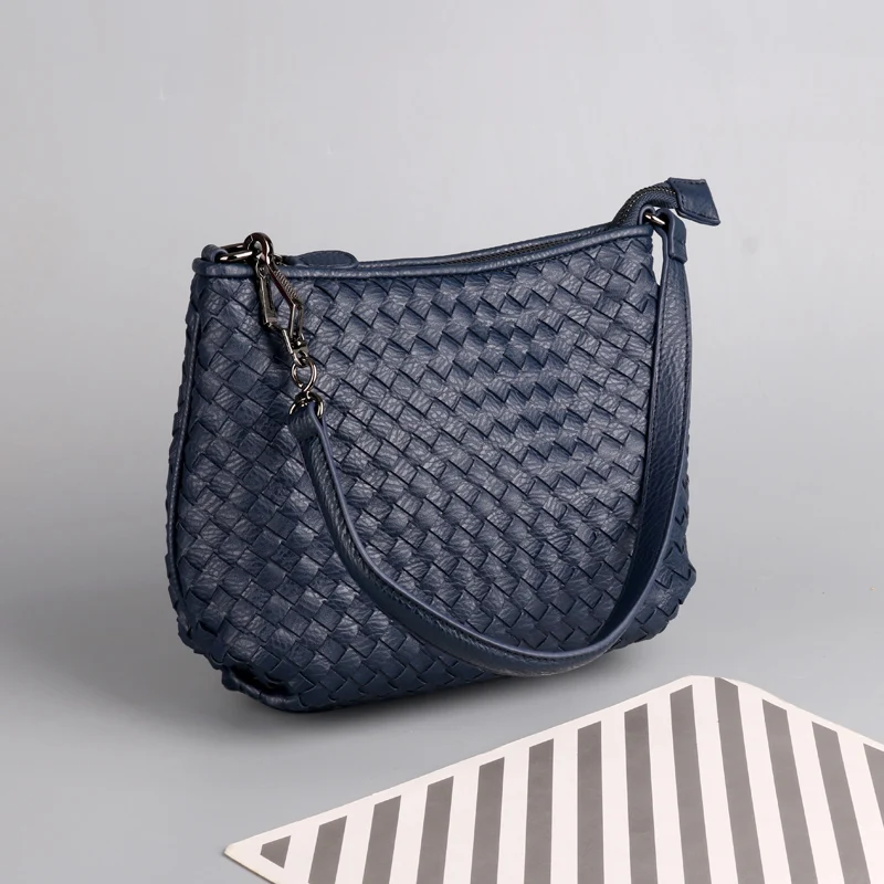 

Women 2020 Simple and Versatile Woven Female Bag Summer Small Square Bag Casual Fashion Messenger Bags Women Purse and Handbags