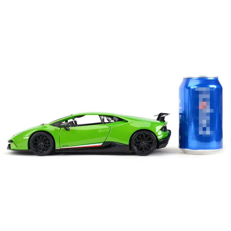 Maisto 1:18 ураган Performmante LP610 4 зеленый спортивный автомобиль статическое