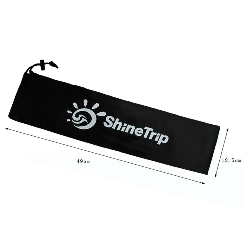 

HOT Compact Size Tent Camping Tent Support Poles Organizer Pouch Bag Black Storage Bag Outdoor Tent Supplies