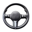 Изготовленный на заказ Чехол рулевого колеса автомобиля для BMW F87 M2 F80 M3 F82 M4 2 M5 F12 F13 M6 F85 X5 M F86 X6 M F33 F30 M Спортивная оплетка руля