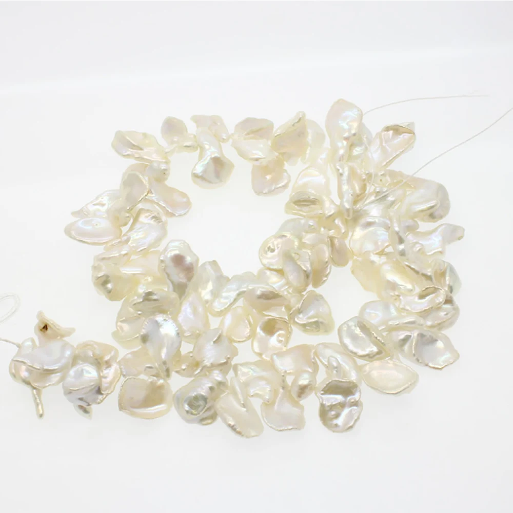 

Natural Freshwater Pearl Petal-shaped Loose Beads Jewelry Handmade DIY Necklace Bracelet Earrings Jewelry Accessories