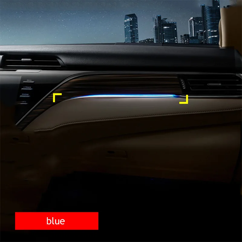 Автомобильная атмосферсветильник лампа LHD Co pilot внутреннее освещение окружающее