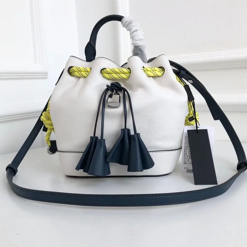 

100% Genuine leather bags women handbag real leather shoulder messenger bags composite bucket bag drawstring brand designer bags