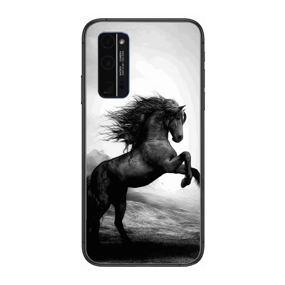 

Frederik The Great beauty horse Phone Case Hull For Huawei Honor 8 9 10 20 30 A S Lite Pro 5g i Black Back Soft Cell Cover P