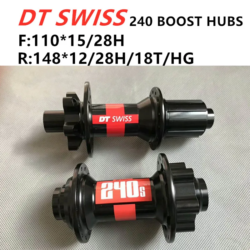 Оригинальный DT Swiss 240 BOOST горный велосипед 28H Центральный замок 6 гвоздей дисковый