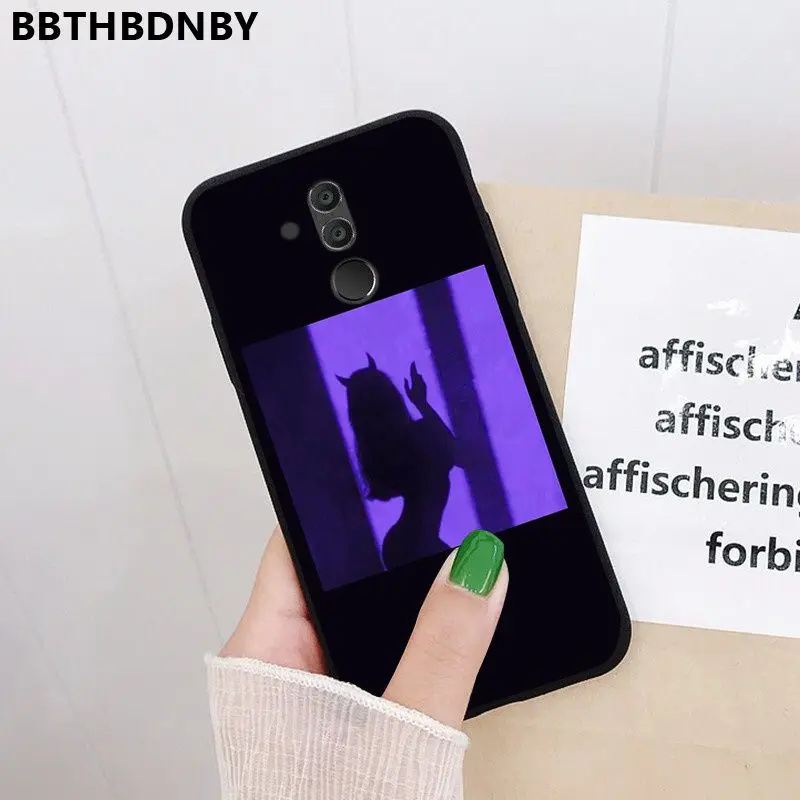 Рождественский черный мягкий чехол для телефона с изображением собаки хаски huawei