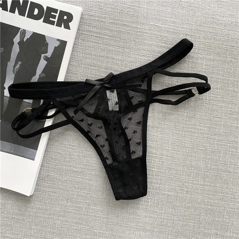 Hot Sale Panties Women Underwear Sexy Lingerie Female Underpants Intimates Hollow Out See-Through Pantys Sexy Briefs