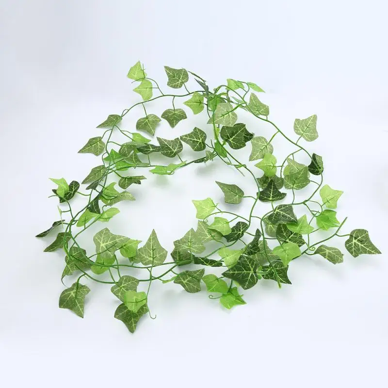 

210cm Green Artificial Hanging Ivy Leaf Garland Plants Vine Leaves Diy For Home Bathroom Decoration Garden Party Accessories