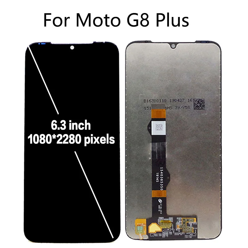 ЖК дисплей для Motorola Moto G8 Play XT2015 Plus сенсорный экран в сборе Power Lcd|Экраны мобильных