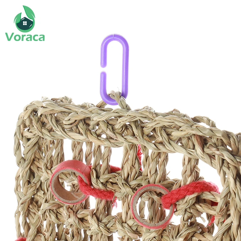 Двойной Слои попугай канатная сетка для лазанья собак и кошек игрушки птицы