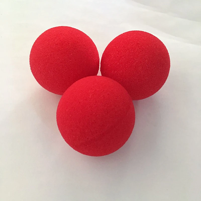 10 шт. 4 5 см губчатые шарики перстни магические трюки реквизит игрушки для