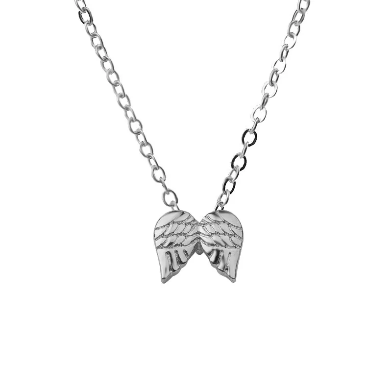 Kolye ангел панк Харадзюку цепные подвесные кольца аксессуары рельефные рельефы